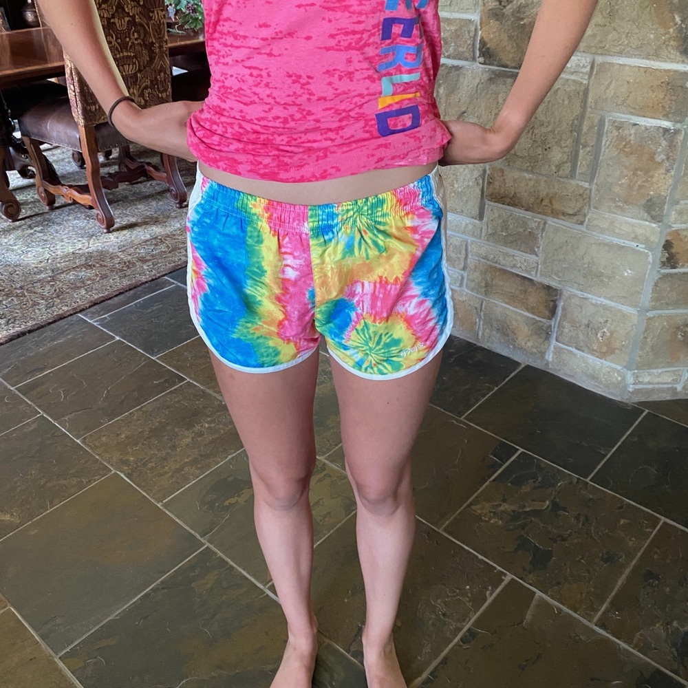 Tyler ‘s tie dye shorts